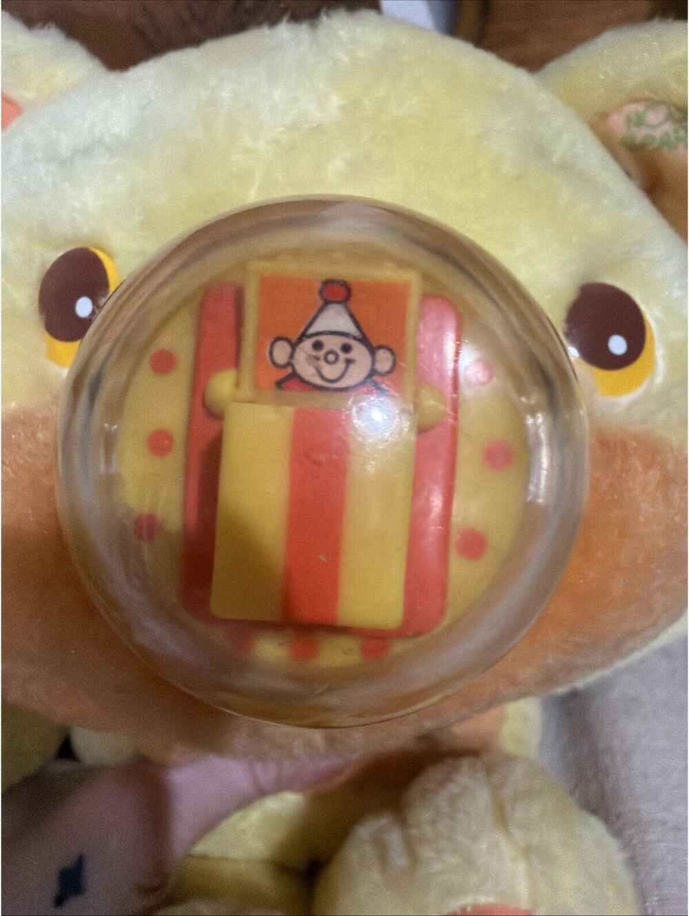Vintage Nosy Bear Surprise Jack in the Box Nose Plush 11" 1987 Playskool Works - Picture 3 of 8